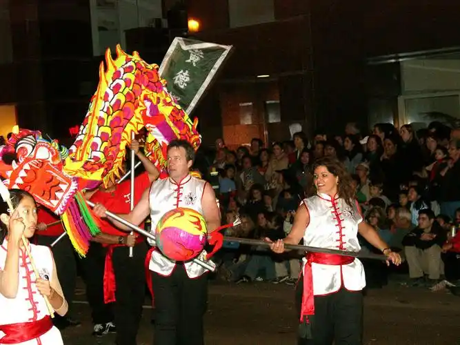 旧金山纪实__唐人街 中国新年游行>2006年