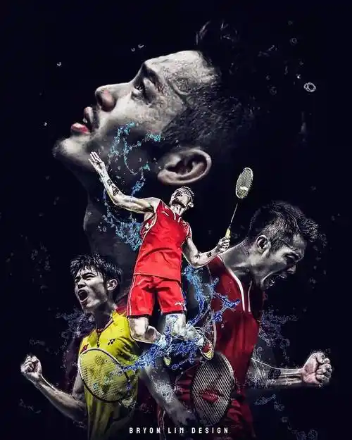 林丹高清壁纸大放送 附上古神兽生涯100佳球_记忆_彩球_符号