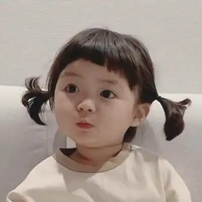 高清超火的卖萌可爱小女孩头像图片