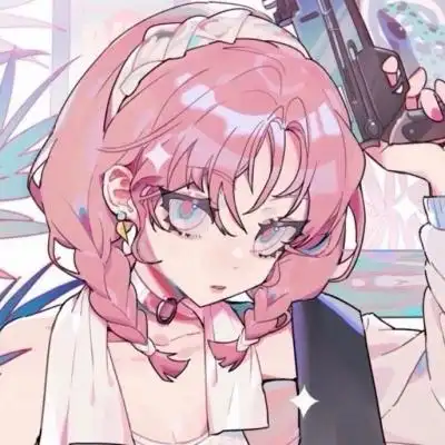 二次元女生头像粉色系高清超甜的头像女粉色系动漫