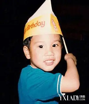 王力宏小时候照片 顽皮小王子惹人喜欢