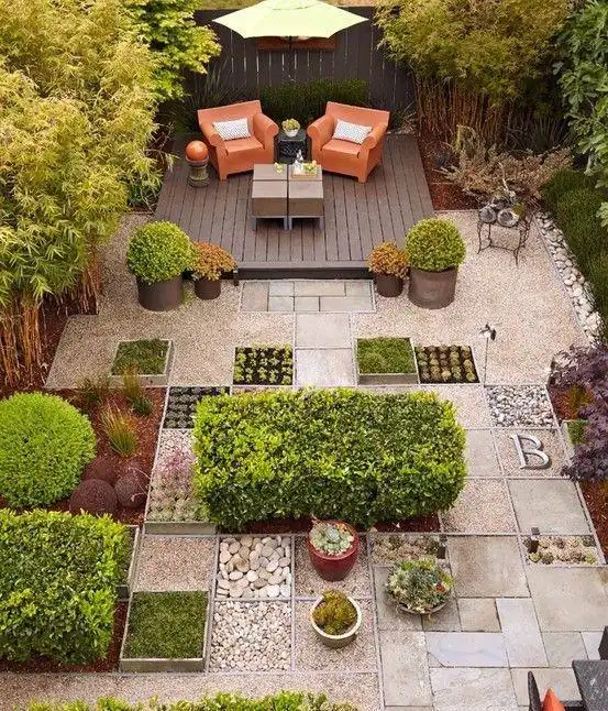 15个花园式院子设计案例在院落赏花听雨喝咖啡