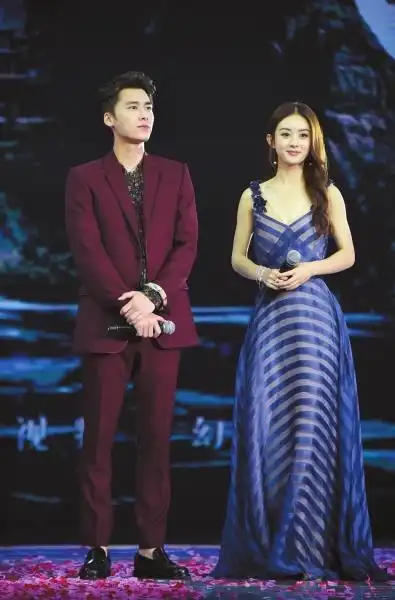 李易峰赵丽颖《青云志》合作圈粉(组图)