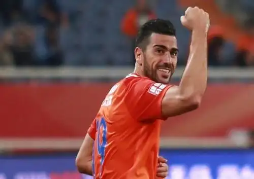 迪马济奥:西汉姆联有意引进山东鲁能射手佩莱