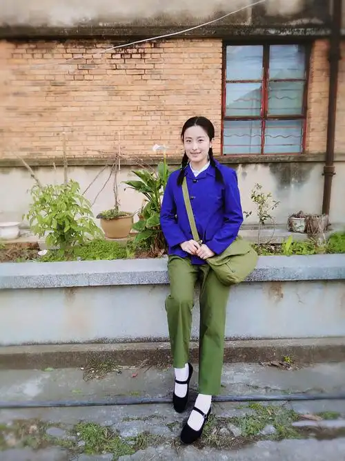 美女演员徐百卉在邢台临城拍电视剧太行赤子李保国