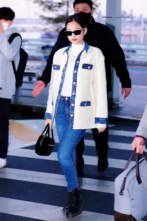 jennie金珍妮的一些穿搭与私服持更