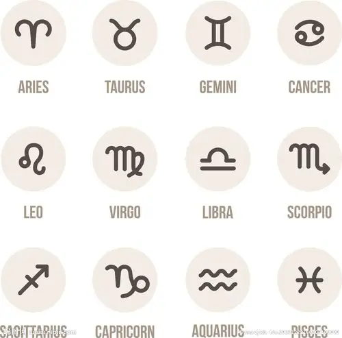 12星座符号设计图__网页小图标_标志图标_设计图库_昵图网nipic.com