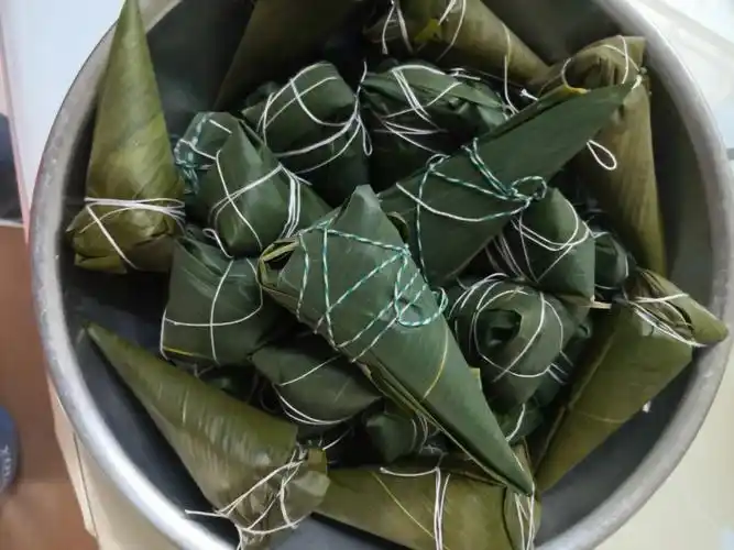 端午安康自己第二次包粽子