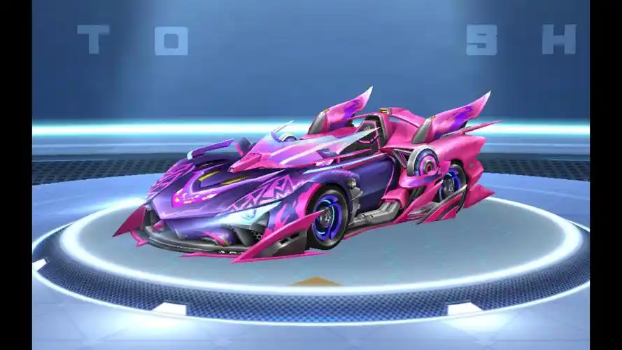 qq飞车赛车巡礼:a车霹雳甜心