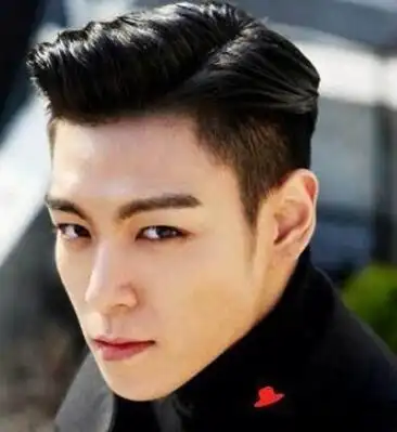 青少年侧背头发型图片 示范侧背头如何扎