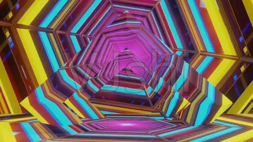 酷炫炫光走道动感舞台置景走秀背景