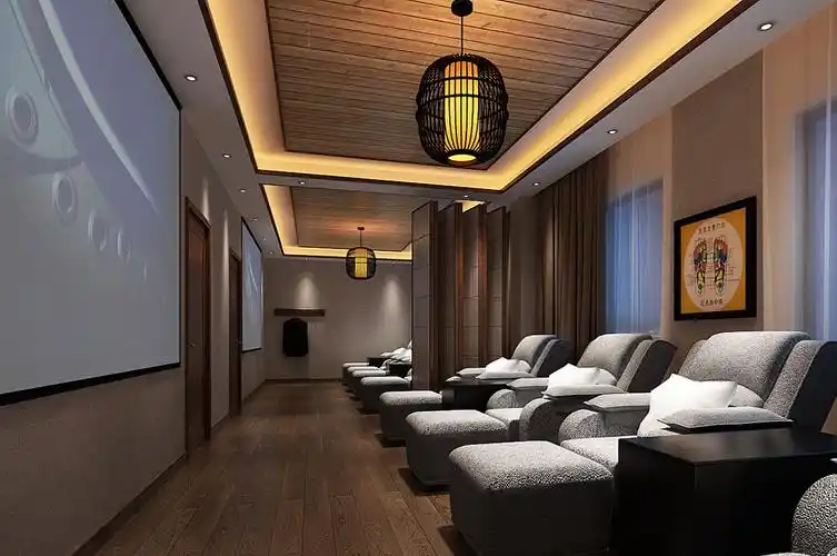 足疗店装修风格效果图足疗店装修图片鉴赏