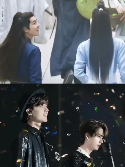 肖战王一博又同框了