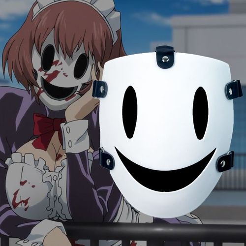 天空侵犯面具万圣节cos动漫日本游戏杀手高层入侵发光led演出酒吧