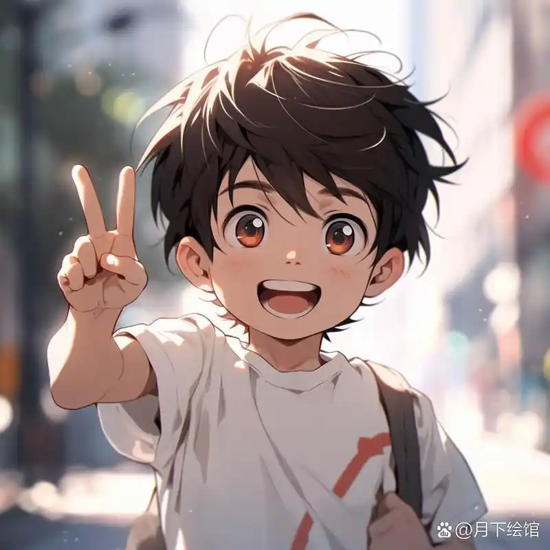 情侣头像展|比耶手势让你秒变时尚达人7015