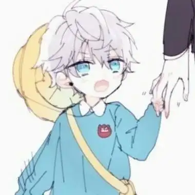 男生小奶狗卡通头像 高清可爱的男生二次元小奶狗头像图片