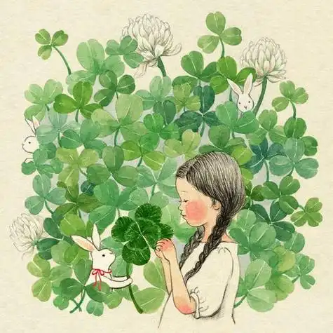 幸运草图片头像女生 女生头像图片大全 -【爱个性】