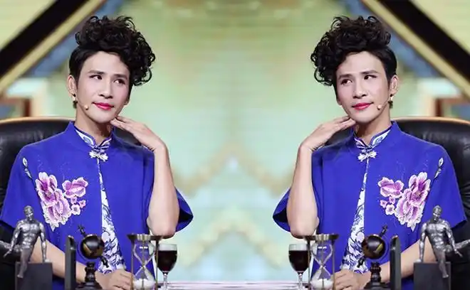 大张伟教你怎么反串美艳旗袍装