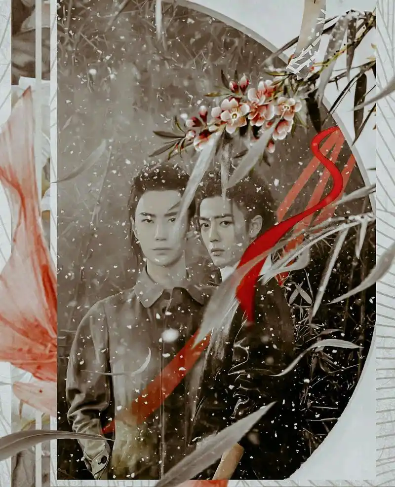 王一博,肖战的这组时尚芭莎图写的美炸了