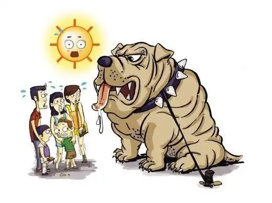 据吴女士回忆,那条大狗有女式摩托车那么高,突然扑过去咬住孙女的左腿