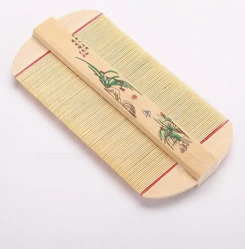 圣美阁 竹篦密齿常州篦子虱子卵梳梳蓖子跳蚤去虱子梳去头屑 竹篦子