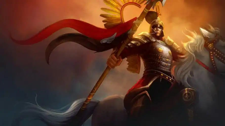 lol德邦总管赵信壁纸_光盾王朝的私人管家