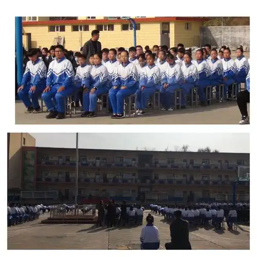 时代在召唤 青春要奋发 ——三郊中学广播操比赛