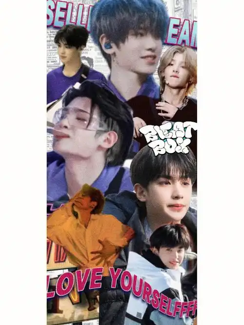 黄明昊justin全屏壁纸拿图踢我哦