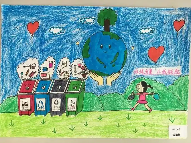 垃圾分类作品展,速来围观!_创作