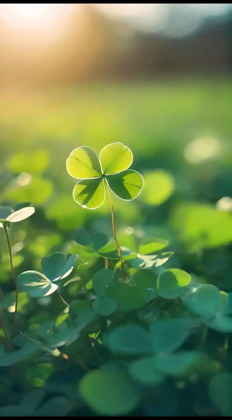 朋友就像四叶草,寻找不易,能拥有就是幸运!#治愈系 #壁纸  - 抖音
