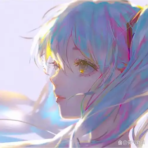 动漫头像.女.侧颜杀系列(2)