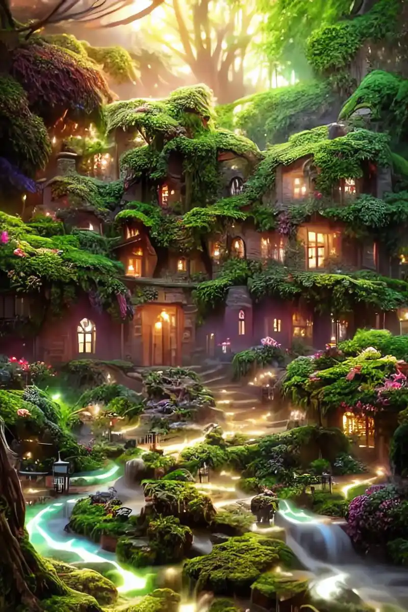 梦幻场景的话#手机壁纸 #唯美意境 #风景 #抖音图文来了  - 抖音