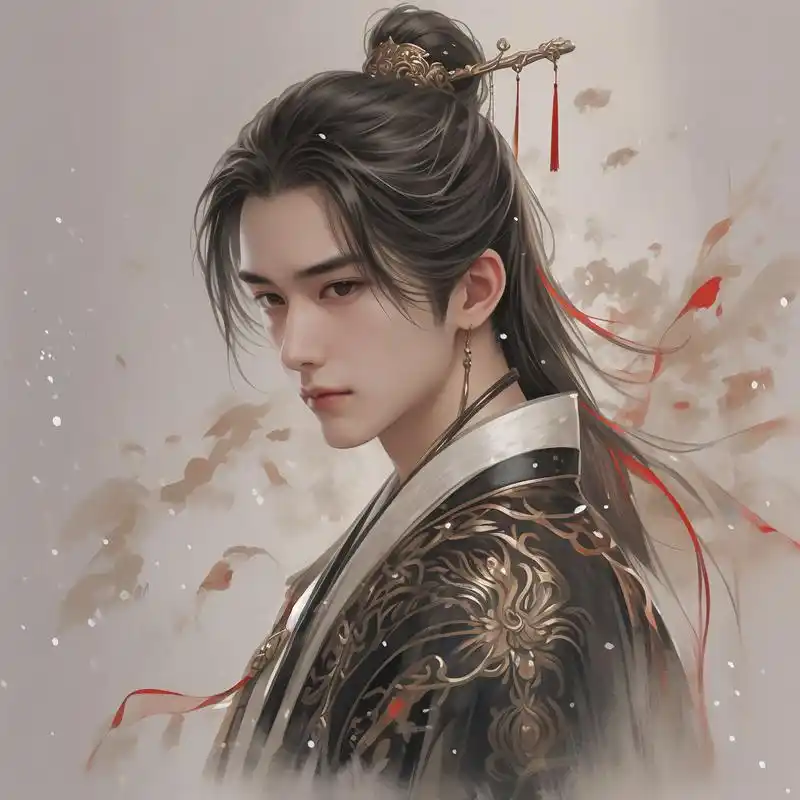 90古风男生动漫头像9515