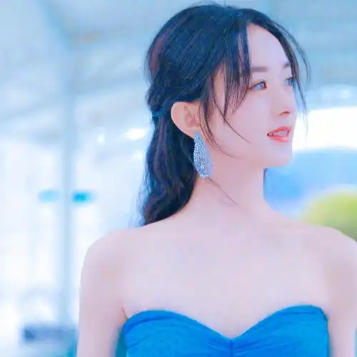 自截自调赵丽颖头像