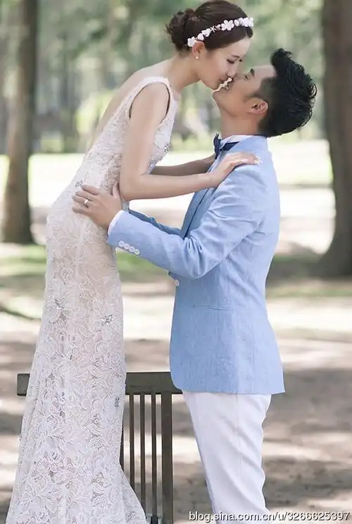 爱情公寓"曾小贤"陈赫婚纱照 甜蜜普吉岛之旅