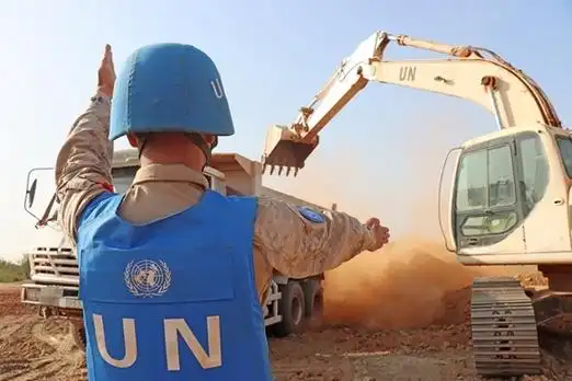 海外春节中国蓝盔奋战在维和战场