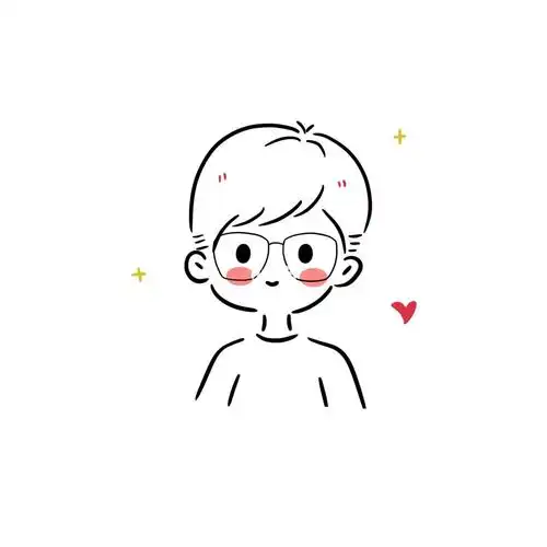 客稿男生简笔画