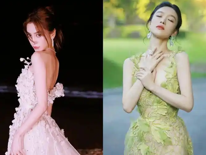 两大85花,倪妮和杨颖.