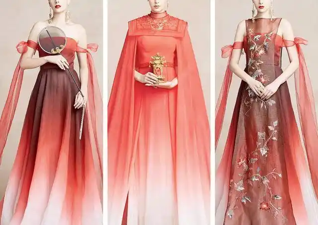 盖娅传说不愧是仙女风制造局,穿着红裙惹御身炉香,绝美|时尚|礼服