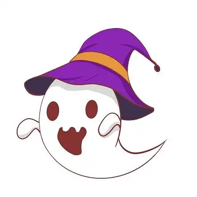 幽灵素材中元节卡通幽灵元素幽灵中元节元素