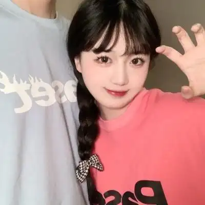 优质一对两张高清真人情侣头像