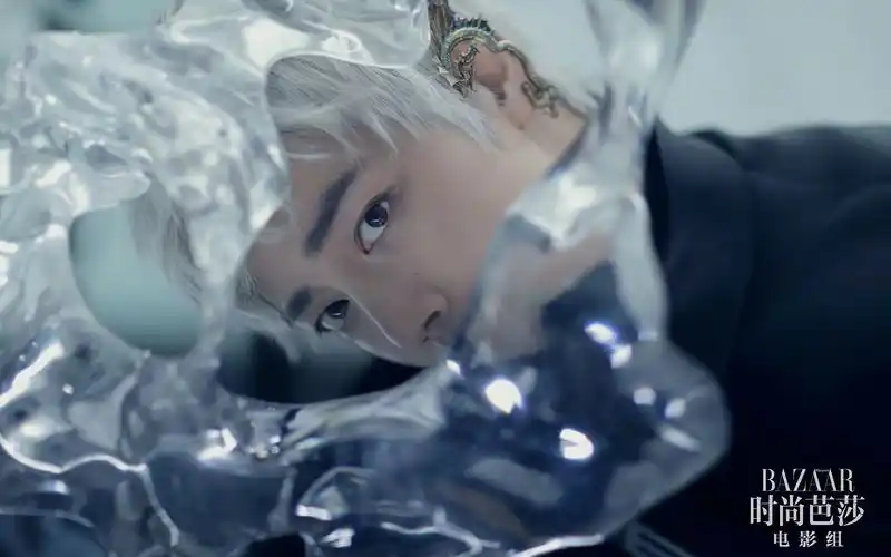 肖战银发国风高清桌面壁纸