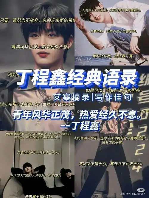 丁程鑫经典语录