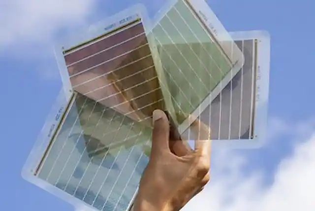 超声喷涂-半透明钙钛矿太阳能电池