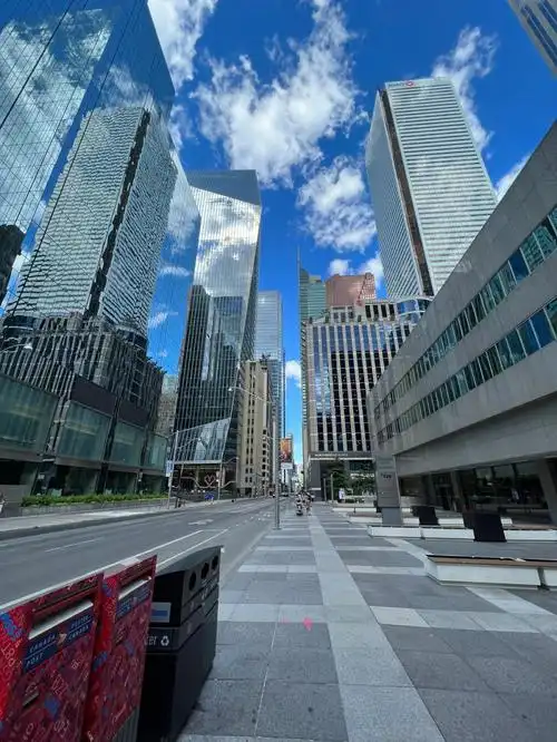 休息日多伦多市中心