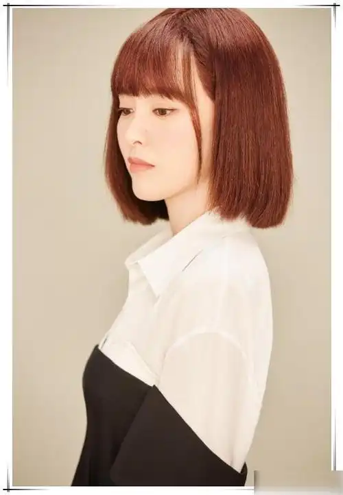 不想把短发剪成老气阿姨学唐嫣齐耳小碎发清纯甜美如邻家学姐