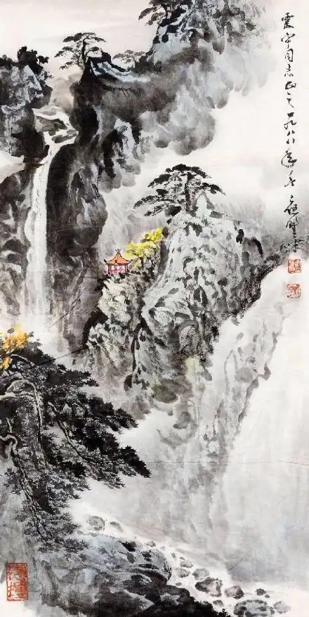 国画大师应野平精品水墨山水画作品欣赏|中国画|绘画_网易订阅