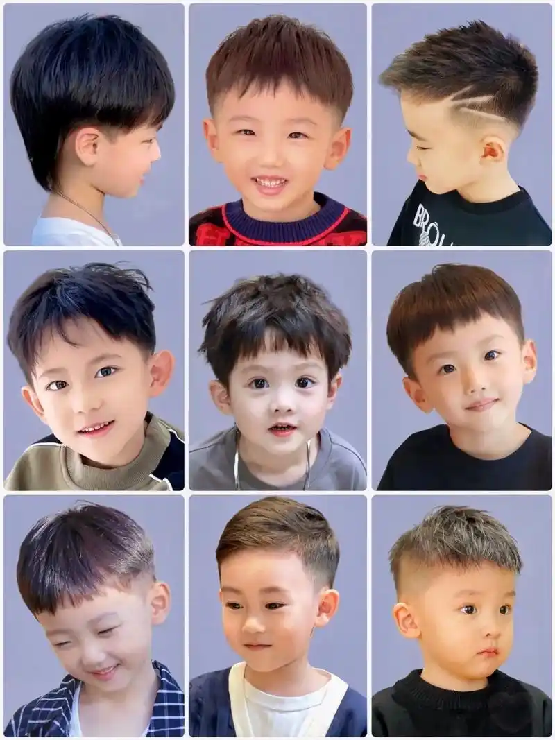 夏天～小男孩发型96 清爽帅气～0打理 也超好看. 尝试了这 - 抖音