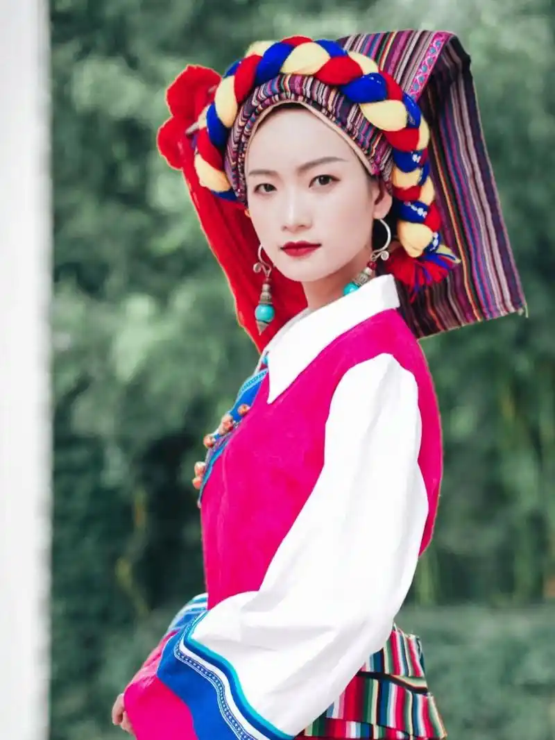 91怒族服饰: 怒族主要分布于云南省怒江傈僳族自治州,服饰因地而异.