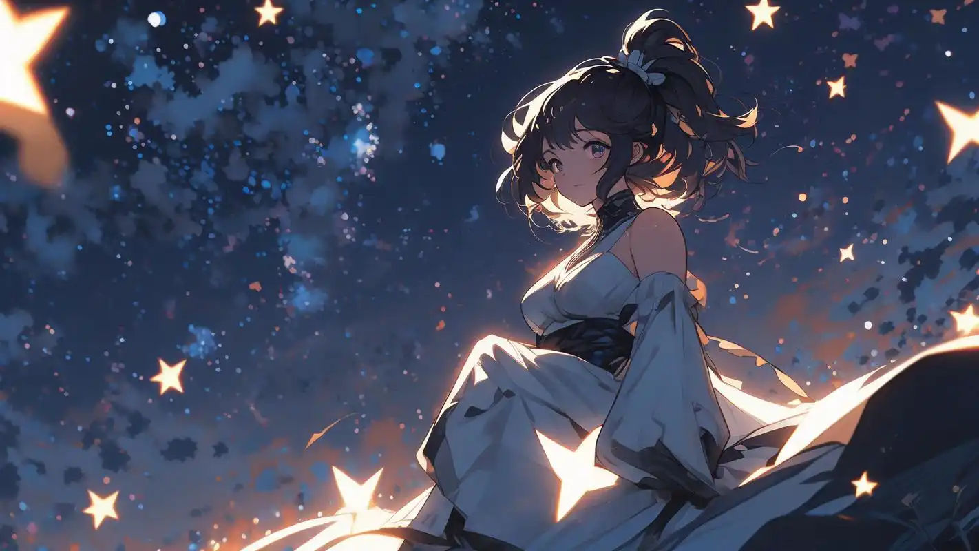 动漫星空横屏壁纸精选90 动漫迷们注意了!